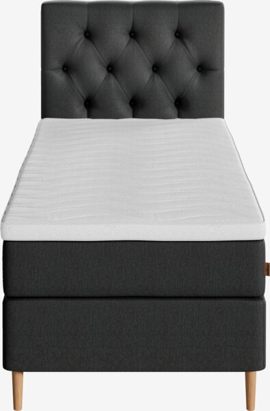 Kontinentalseng 90x200 HEMLA + TOSEN grå-40 Myk