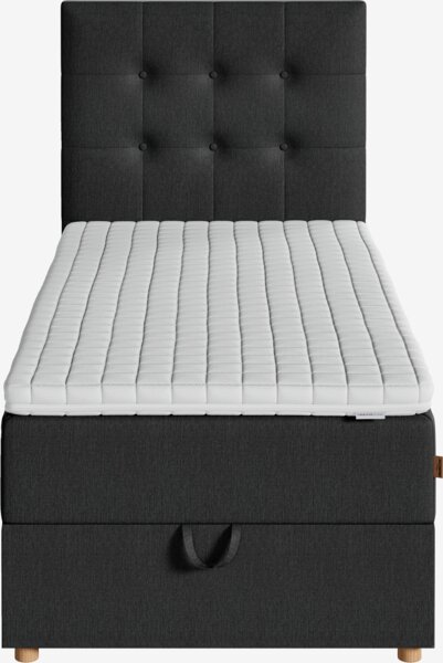 Sängynpääty 90x124cm NISA harmaa-40