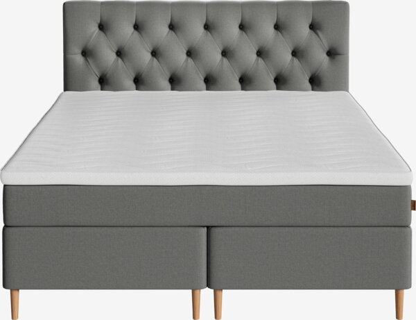 Sängynpääty 160x123cm VALEN H100cm harmaa-23