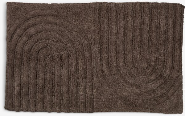 Bath mat DALSTORP 50x80 dark brown