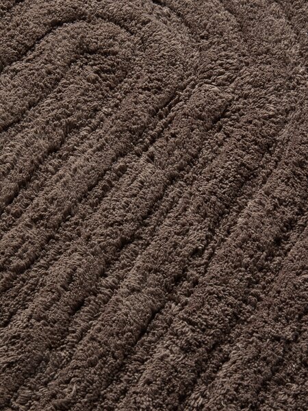 Bath mat DALSTORP 50x80 dark brown