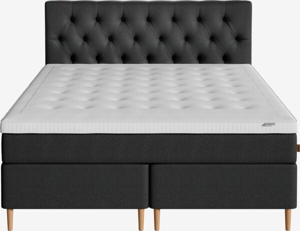 Kontinentalseng 180x200 LYGNA + VOLA grå-40 Fast