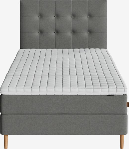 Sängynpääty 120x124cm NISA harmaa-23