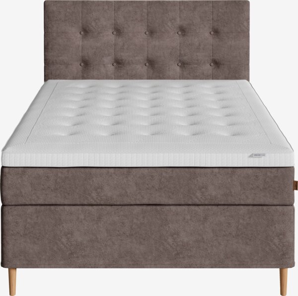 Boxspring 140x200 REIPA + BRYA bruin-92 hard