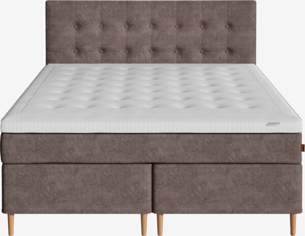 Boxspring 180x200 REIPA + BRYA bruin-92 hard