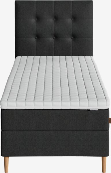 Sängynpääty 90x124cm NISA harmaa-40