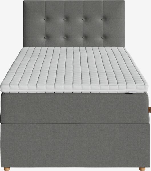 Sängynpääty 120x124cm NISA harmaa-23