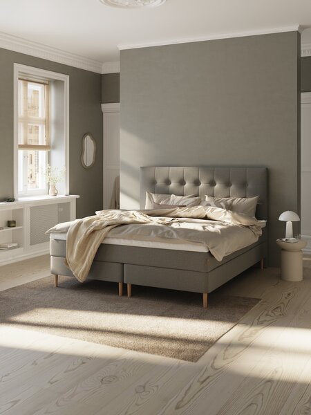 Sengegavl 150x124 NISA grå-23