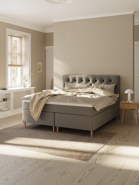 Sängynpääty 160x123cm VALEN H100cm harmaa-23