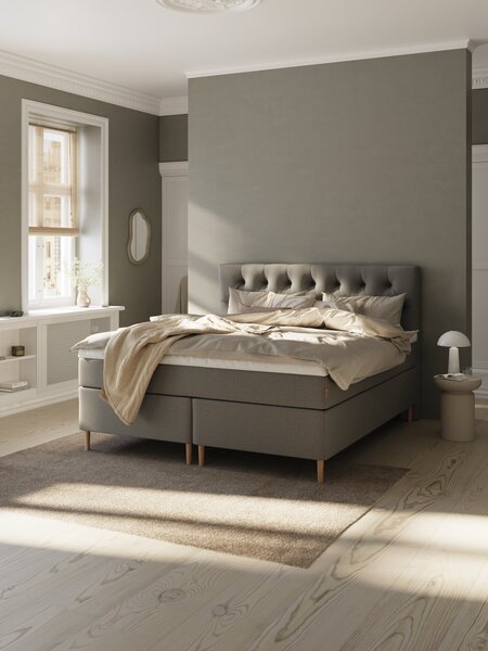 Sängynpääty 160x123cm VALEN H100cm harmaa-23