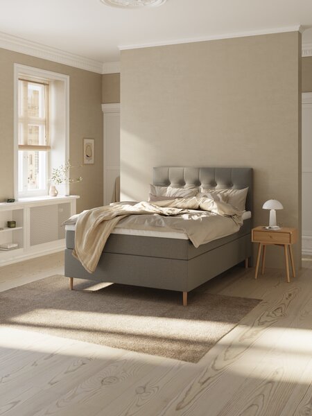 Sengegavl 140x124 NISA grå-23