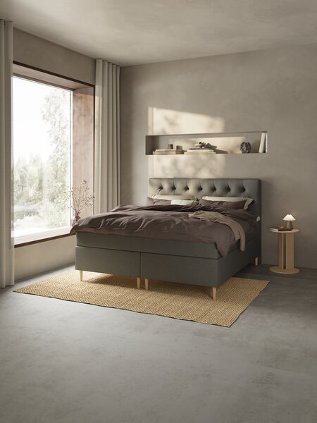 Hoofdbord 160x123cm VALEN grijs-40