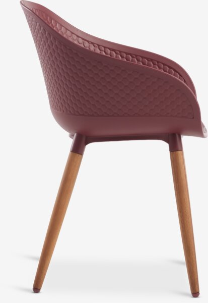 Стілець садовий DAGALI каштановий