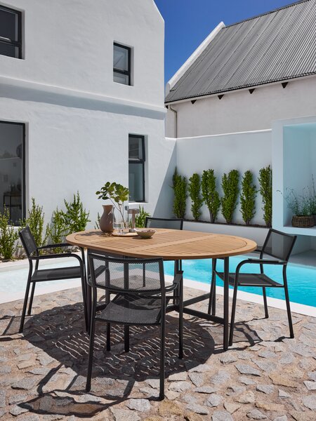 Table de jardin RENA l121xL54/175 bois massif