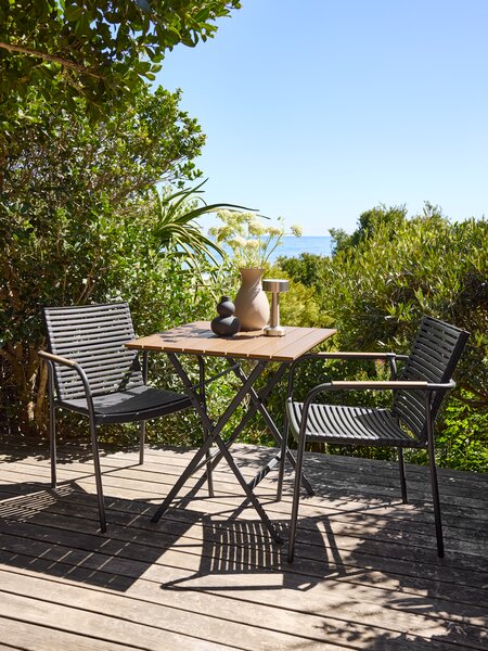 Table bistrot SANDVIKA 65x65 naturel