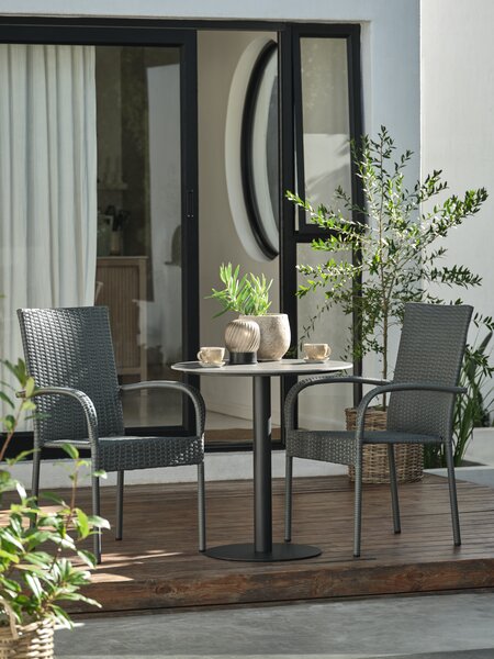 Baštenska stolica GUDHJEM siva