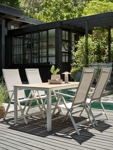 Silla reclinable LOMMA beis