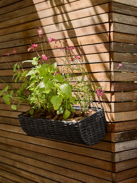 Altankasse STEINTROST B18xL50xH16 sort