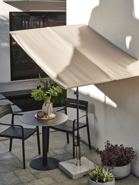 Ombrellone da balcone MALMOE P130xL181 color sabbia