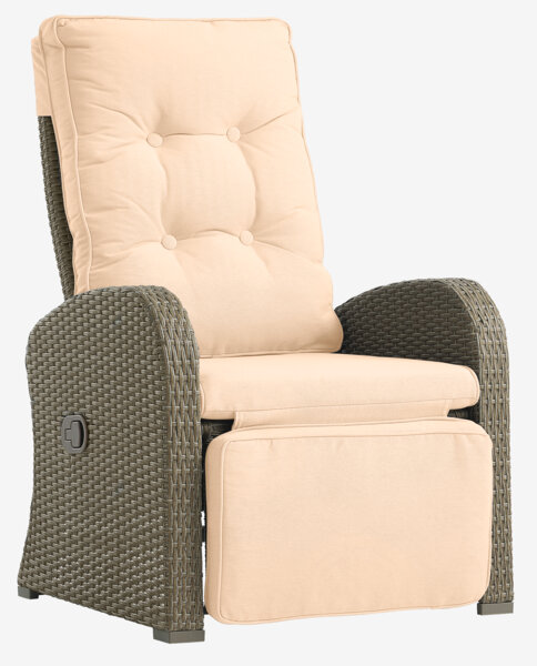 Tuin loungestoel STORD naturel