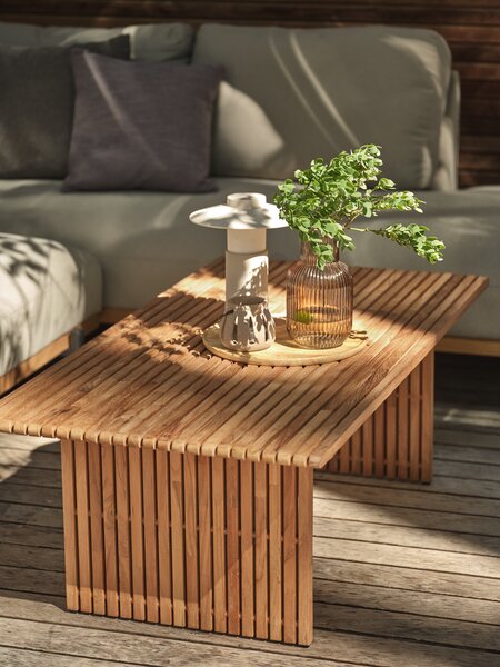 Loungebord LOFSDALEN B60xL120 teak