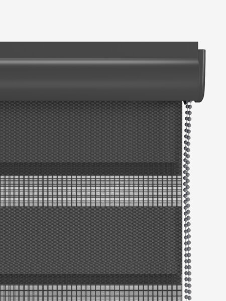 Estor doble con cajón ALSTEN 140x250cm gris