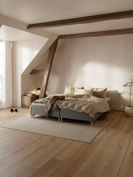 Runkopatja 160x200cm SKAUPA harmaa-33 + FLYA keskikova