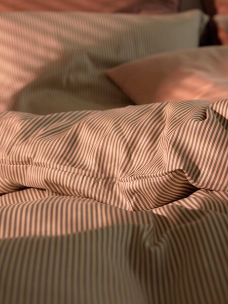 Satiinipussilakanasetti LILLY 150x210 sininen