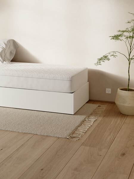 Divan base SEDEN E.Single side lift white