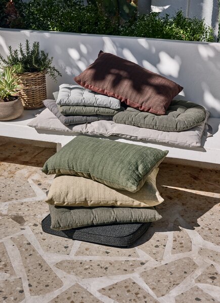 Gartenauflage VESTERHEDE schnell trocknend schwarz