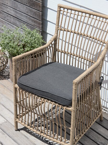 Градинска възглавница за седалка UDSIGTEN тъмносива