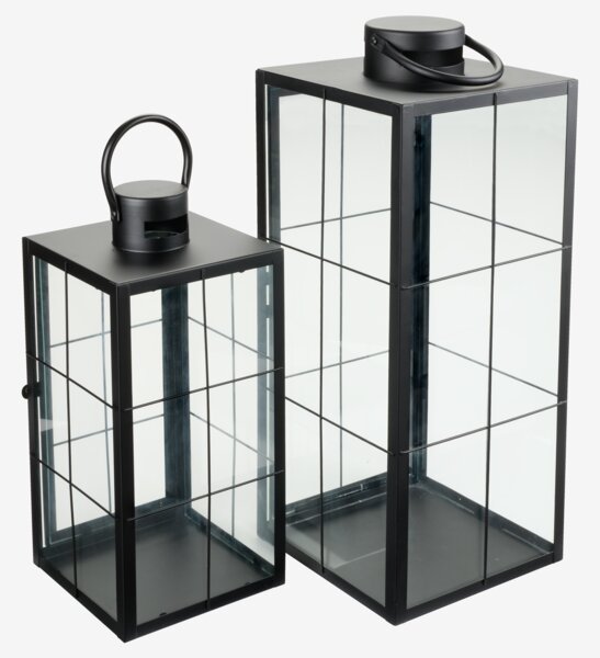 Fenjer VILLADS Š20xD20xV50cm crna