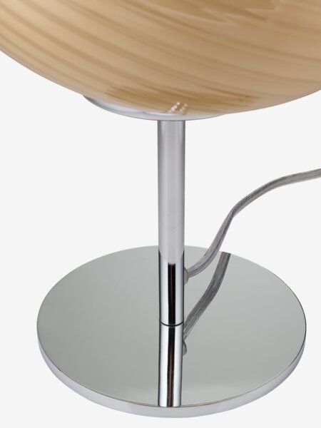 Stona lampa FREDDY Ø20xV28cm bledo kaki