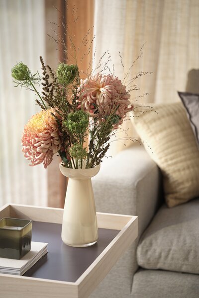 Vaza VISTI Ø11xV22cm staklo