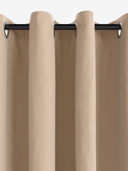 Rideau occultant BORGAN 1x140x245 isolant sable
