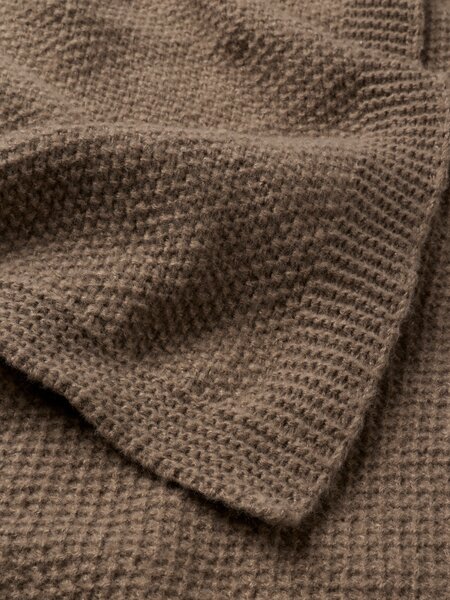 Pledd HUMLE 130x170 brun