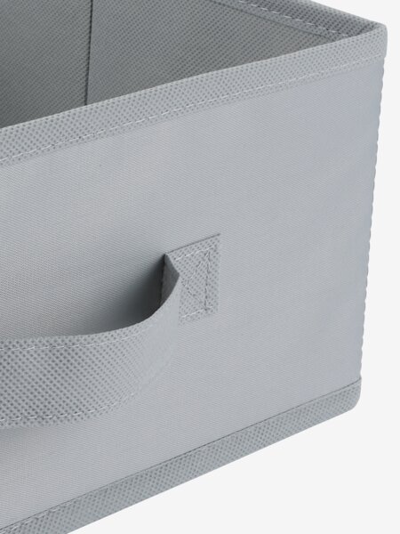 Korpa ALBAN Š28xD28xV13cm svetlo siva