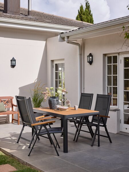 Table de jardin SIRDAL l91xl150 bois dur