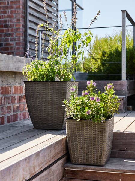 Kurvpotte ISLOM B38xL38xH39 natur