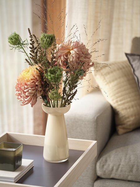 Vase VISTI Ø11xH22cm Glas