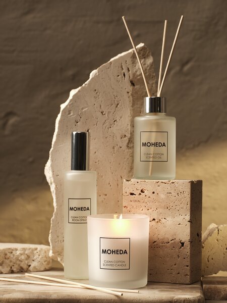Ruokodiffuuseri MOHEDA puhdas puuvilla 100 ml