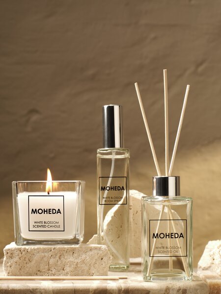 Difuzor sa štapićima MOHEDA bijeli cvijet 100 ml