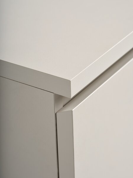 Commode LIMFJORDEN 4 tiroirs beige