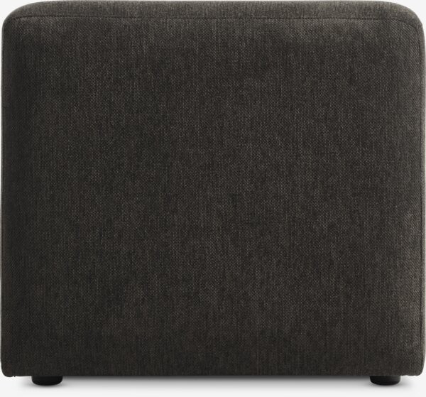 Sofa module SKEJBY centre dark brown fabric