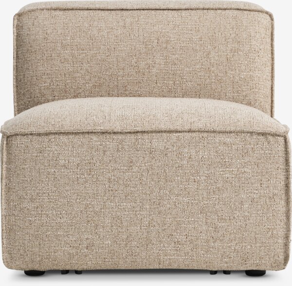 Sofa module SKIBBY centre sand fabric