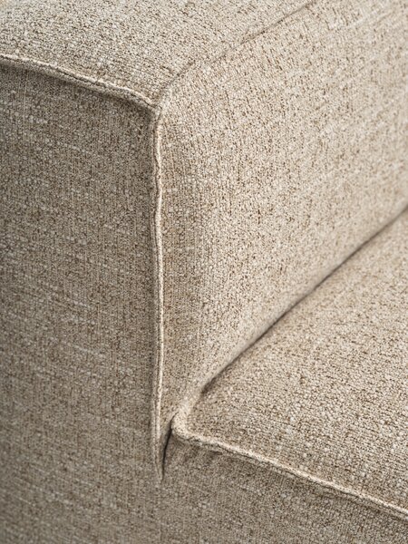 Sofa module SKIBBY centre sand fabric