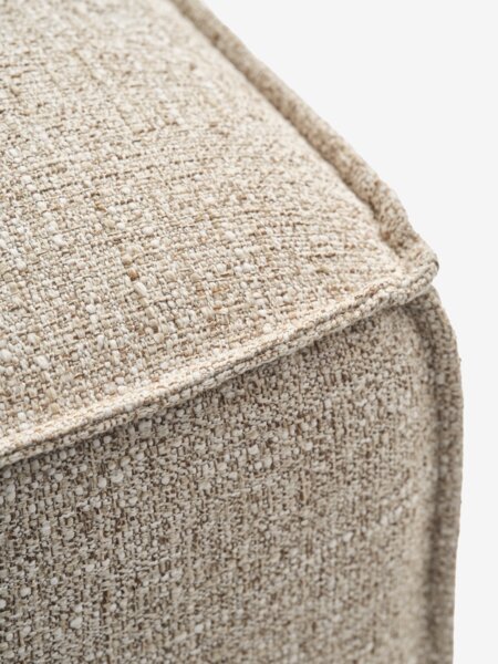 Sofa module SKIBBY centre sand fabric