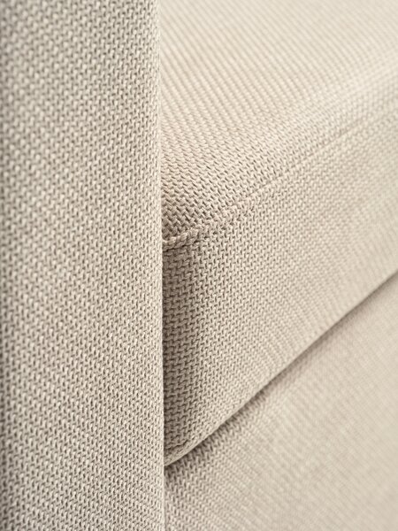 Bäddsoffa BRAMMING 2-sits beige tyg