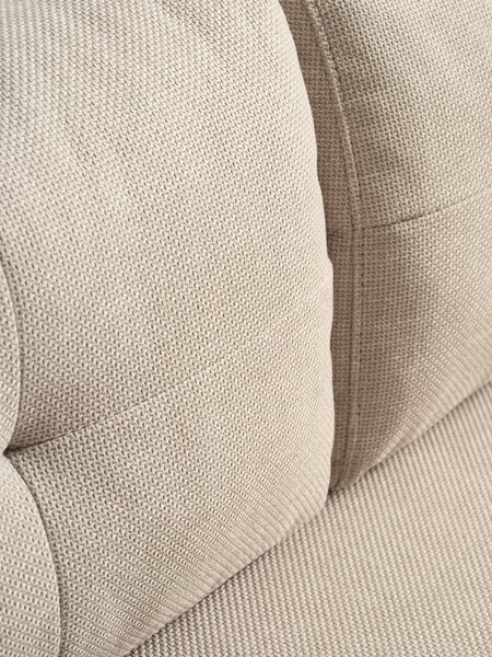 Bäddsoffa BRAMMING 2-sits beige tyg