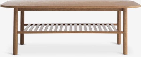 Sofabord LYNGVIG 70x130 1 hylle natur eik